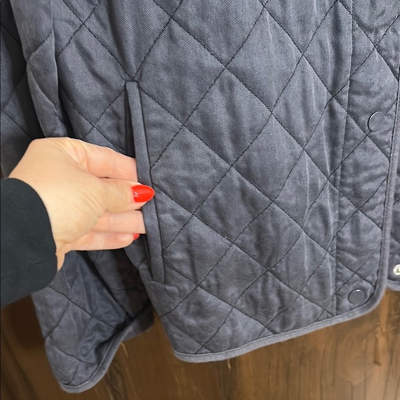 Aritzia Wilfred Frey Gray/blue Quilted jacket - Picture 3 of 5